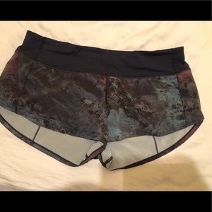 Lululemon Speed Shorts. Size 8